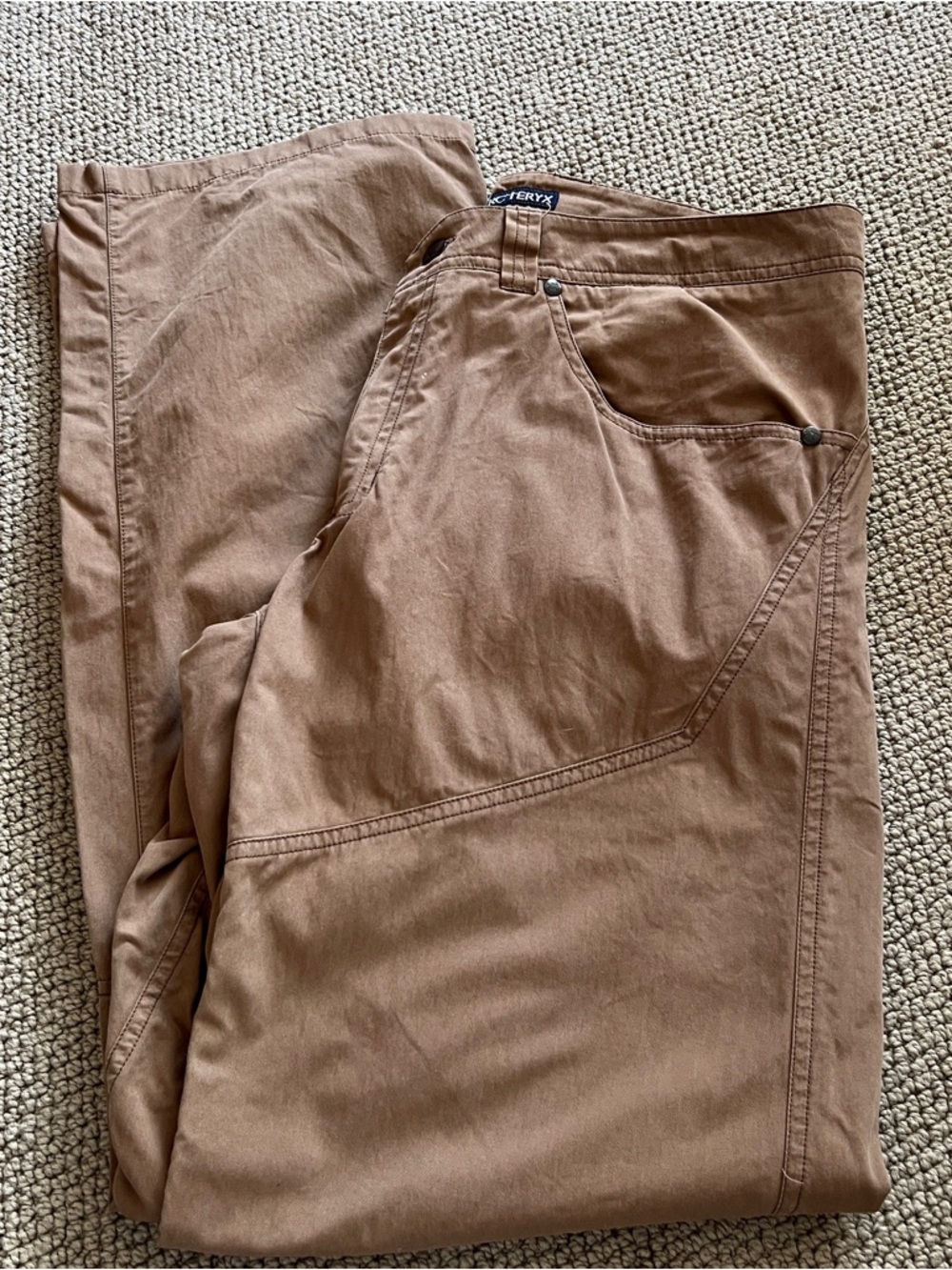 Arc'teryx Men's Brown Workwear Pants-34/32